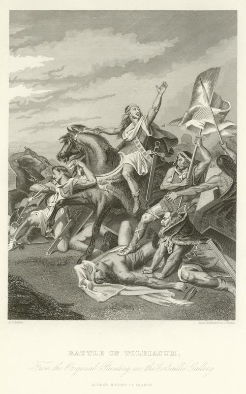 Tolbiacumi csata alkotó: Alphonse Marie de Neuville