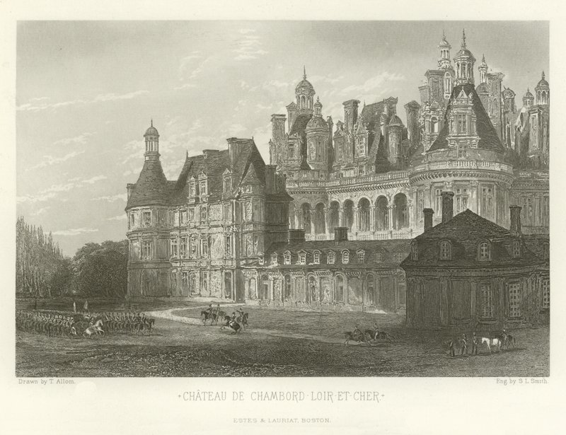 Chambord-Loir-et-Cher kastély alkotó: Alphonse Marie de Neuville