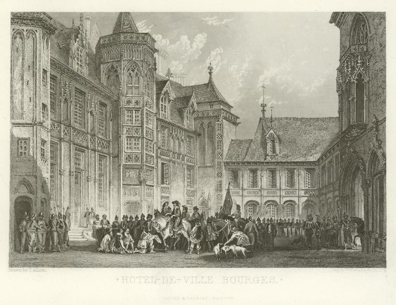 Városháza Bourges alkotó: Alphonse Marie de Neuville