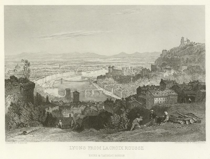 Lyon a La Croix Rousse-tól alkotó: Alphonse Marie de Neuville