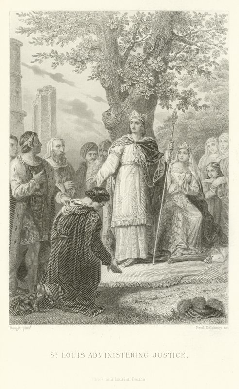 St Louis igazságszolgáltatása alkotó: Alphonse Marie de Neuville