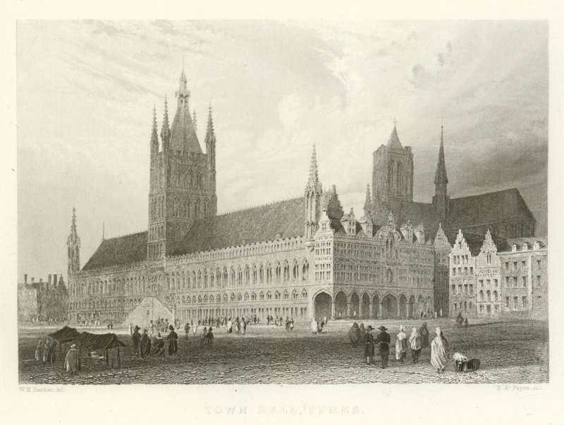 Városháza, Ypres alkotó: Alphonse Marie de Neuville