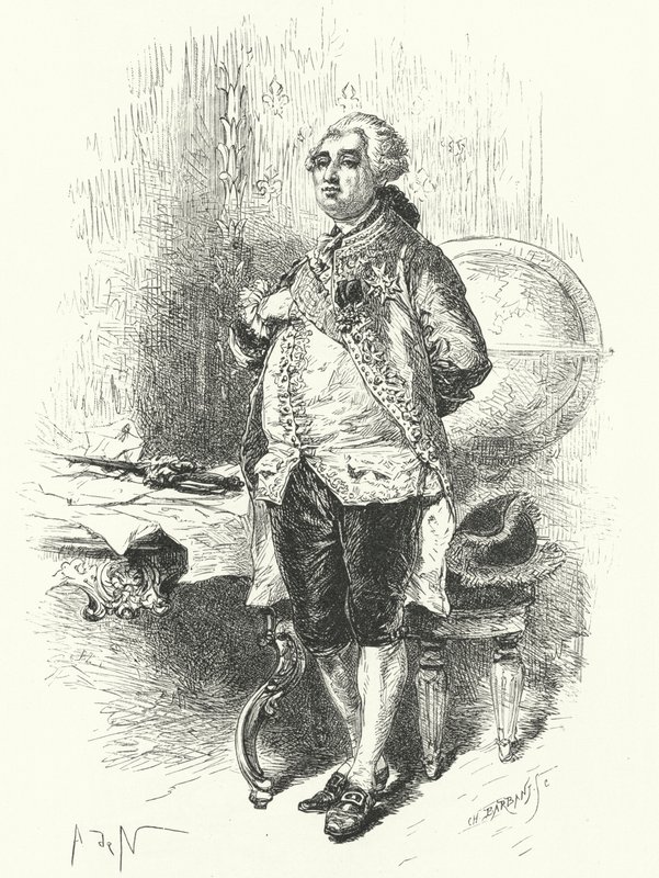 XVI. Lajos francia király alkotó: Alphonse Marie de after Neuville