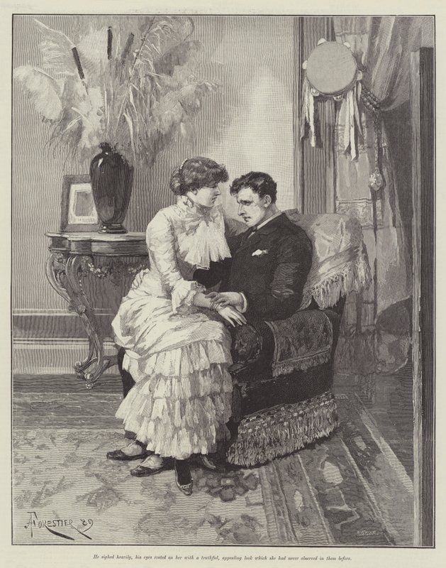 Vak szerelem, Wilkie Collins alkotó: Amedee Forestier