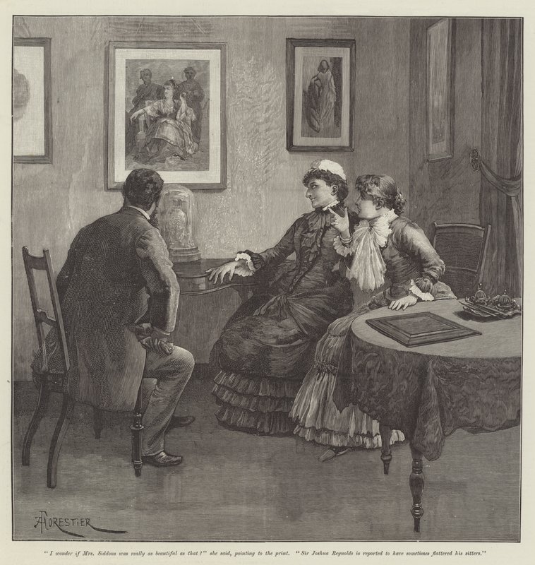 Vak szerelem, Wilkie Collins alkotó: Amedee Forestier