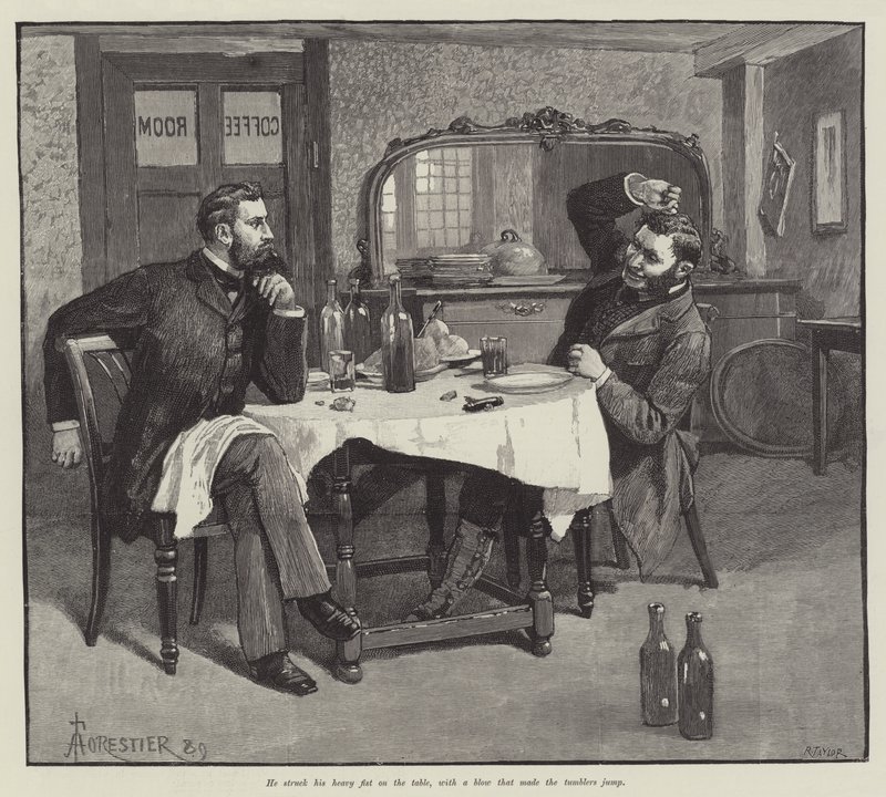 Vak szerelem, Wilkie Collins alkotó: Amedee Forestier