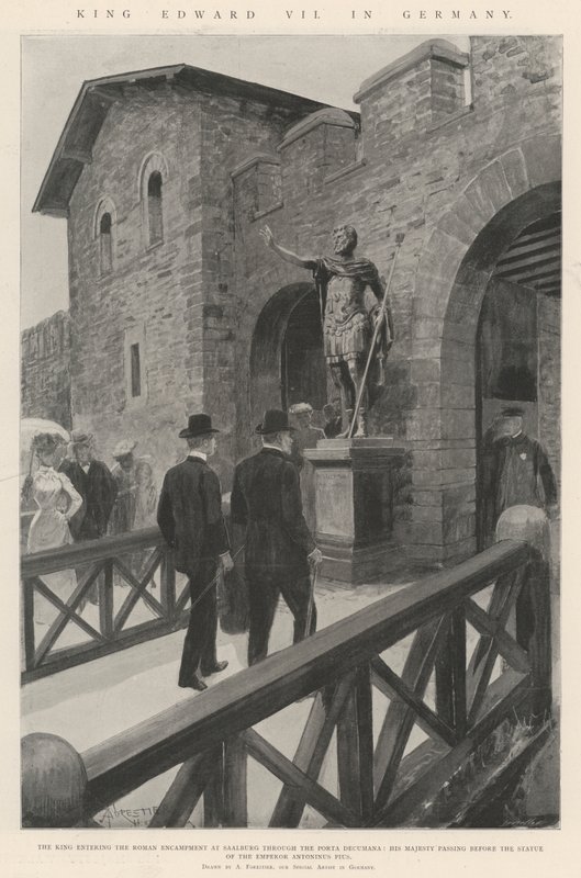 VII. Edward király Németországban alkotó: Amedee Forestier