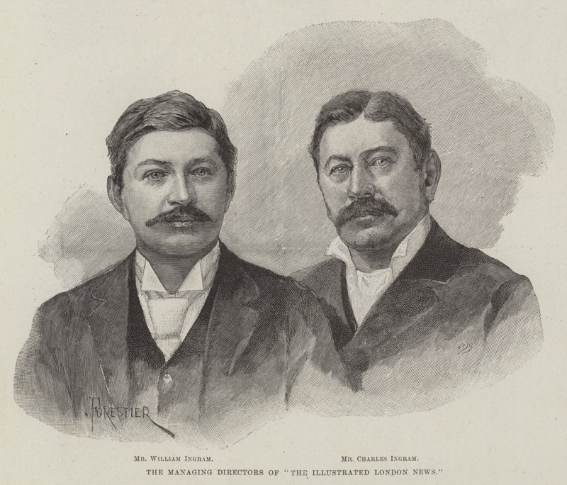 A The Illustrated London News ügyvezető igazgatója alkotó: Amedee Forestier