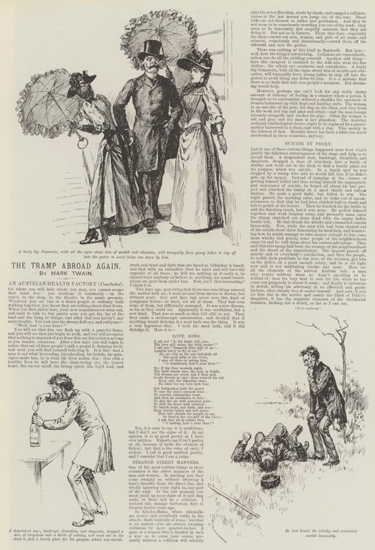 Ismét a csavargó külföldön, Mark Twain alkotó: Amedee Forestier