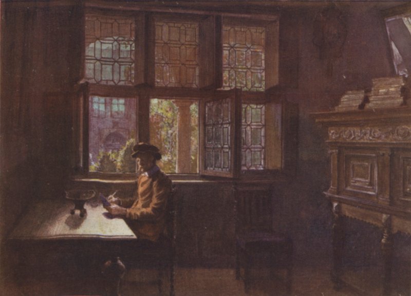 A Musee Plantin-Moretus (Az Arriere Boutique), Antwerpen alkotó: after Amedee Forestier