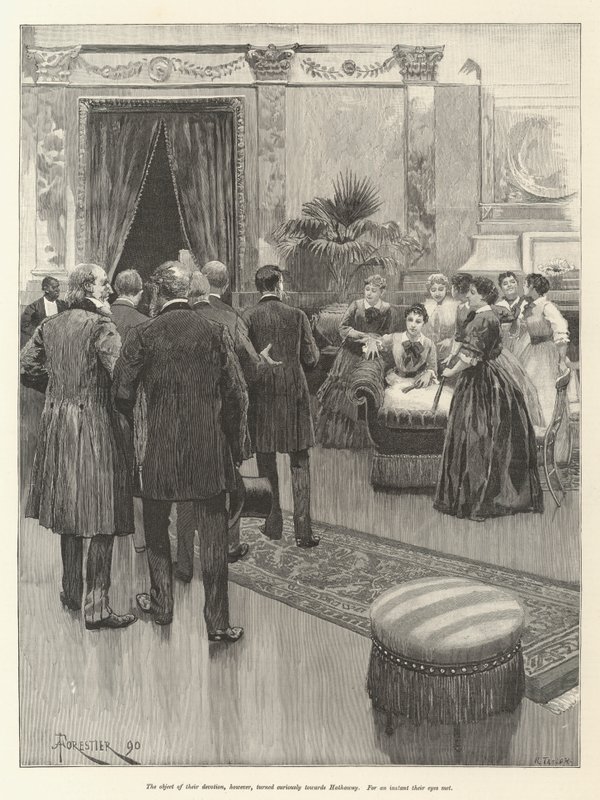 A Ward of the Golden Gate, írta Bret Harte alkotó: Amedee Forestier