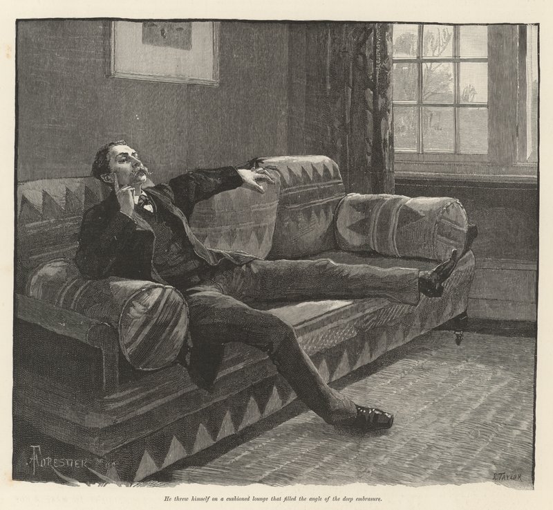 A Golden Gate őrsége, Bret Harte alkotó: Amedee Forestier