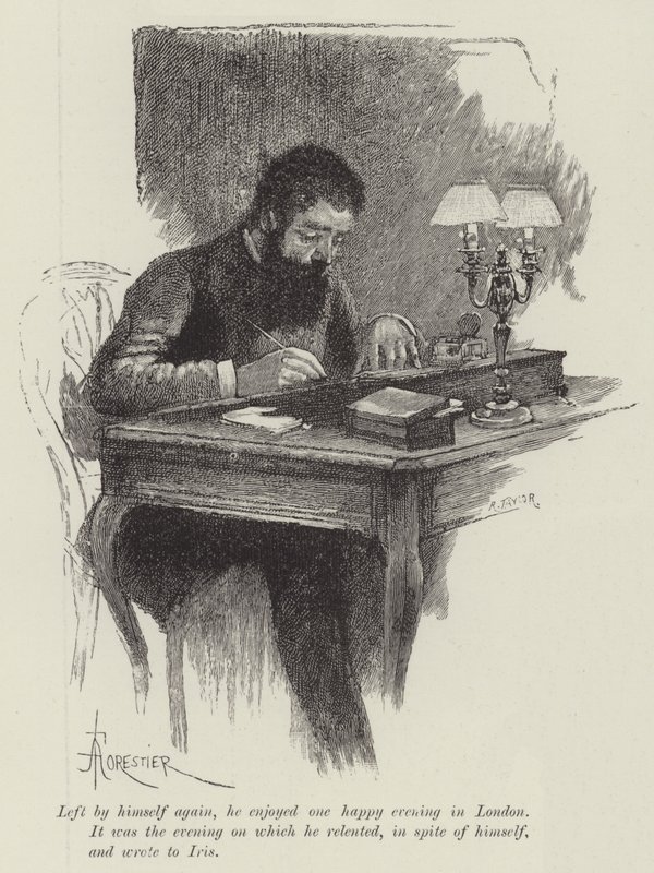 Vak szerelem, Wilkie Collins alkotó: Amedee Forestier