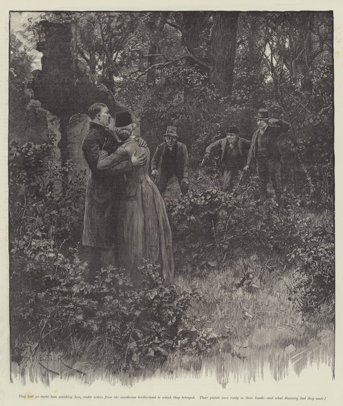 Vak szerelem, Wilkie Collins alkotó: Amedee Forestier