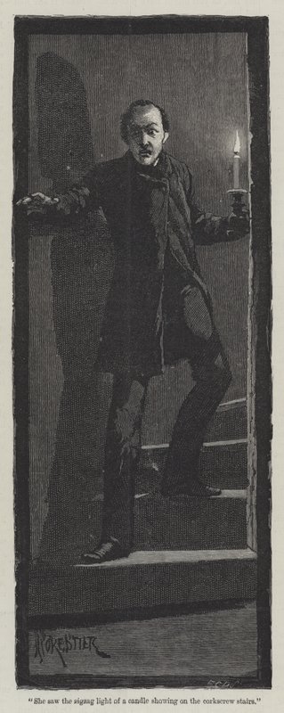 Eyre felmentése, Helen Mathers alkotó: Amedee Forestier