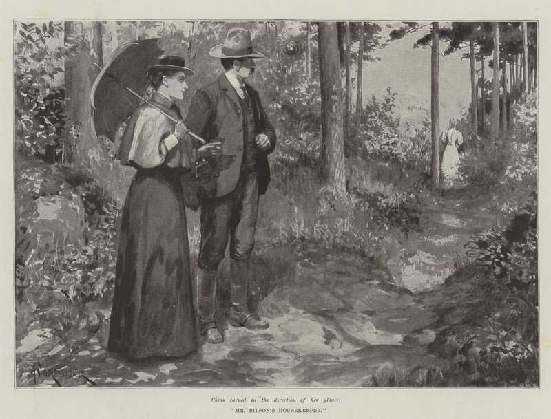 Mr Bilson házvezetőnője, írta Bret Harte alkotó: Amedee Forestier