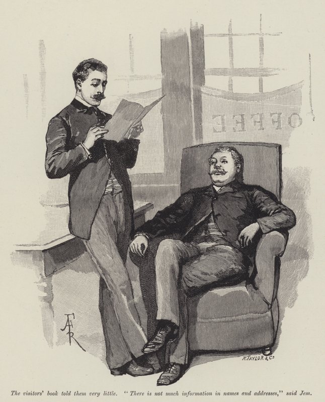 Peer és örökösnő, Walter Besant alkotó: Amedee Forestier