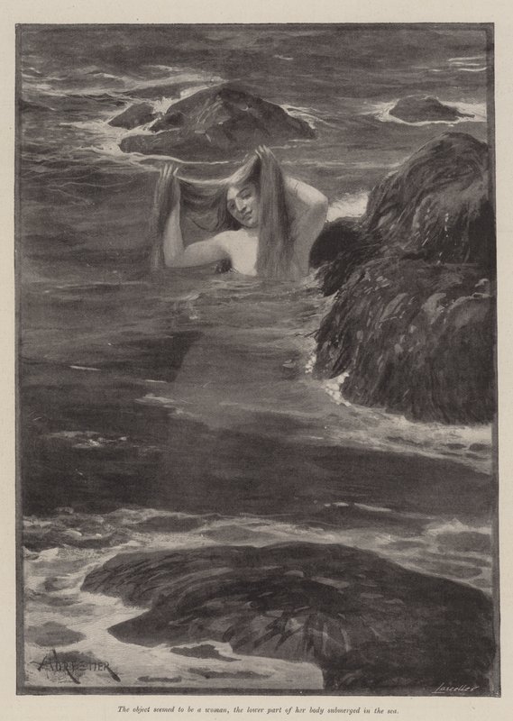 A Lighthouse Point hableánya, Bret Harte alkotó: Amedee Forestier