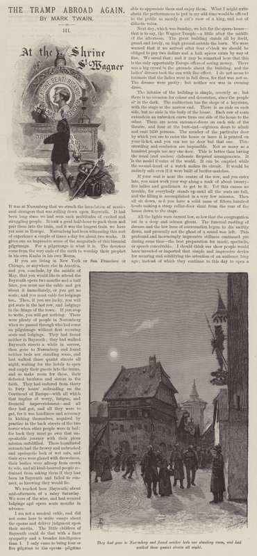 Ismét a csavargó külföldön, Mark Twain alkotó: Amedee Forestier