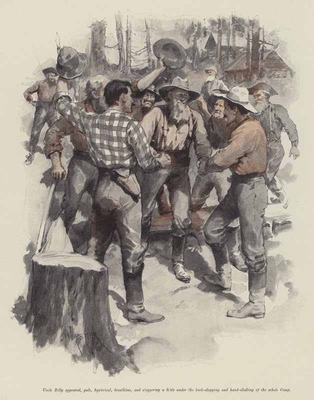 Jim bácsi és Billy bácsi, Bret Harte alkotó: Amedee Forestier