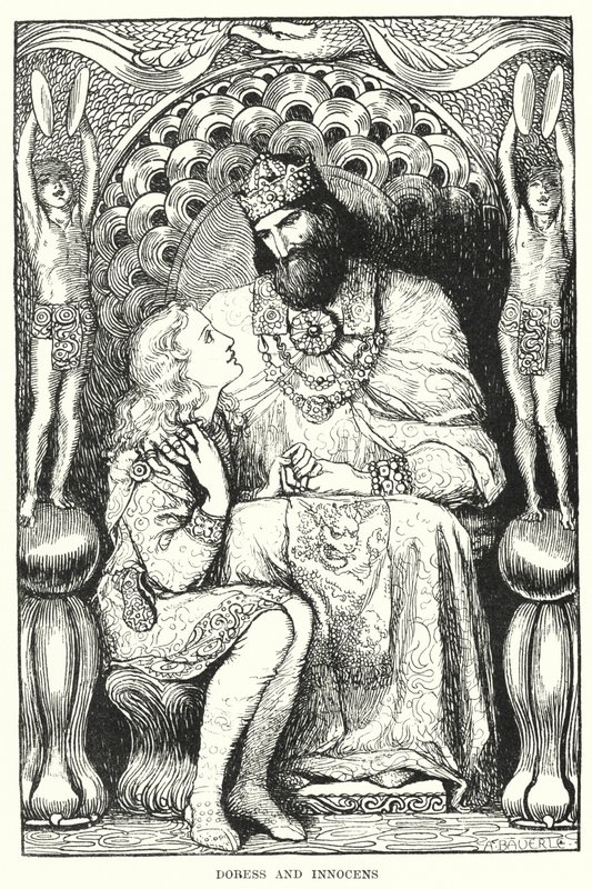 Doress és Innocens (metszet) alkotó: Amelia M. (attr.to) Bowerley or Bauerle