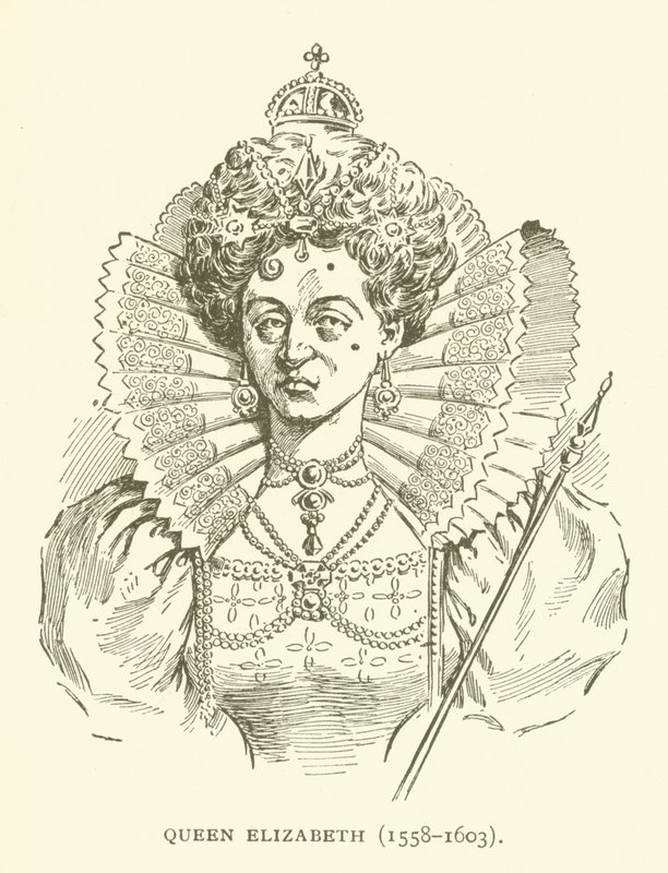 Erzsébet királynő (1558-1603) alkotó: American School