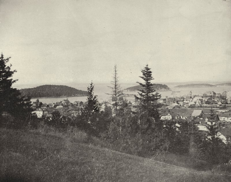 Bar Harbor, Maine (fekete-fehér fotó) alkotó: American Photographer (after)
