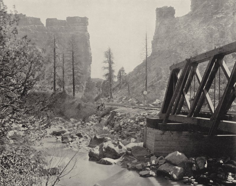 Castle Gate, Utah (f/w fotó) alkotó: American Photographer (after)