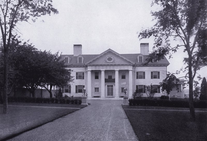Charles A Platt: Villasera, The East Elevation (f/w fotó) alkotó: American Photographer (after)