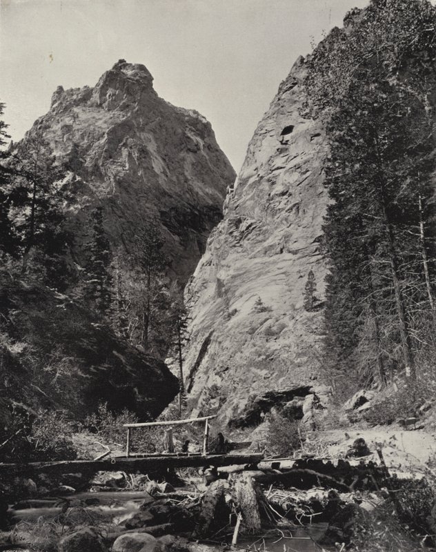 Cheyenne Canyon, Colorado (f/w fotó) alkotó: American Photographer (after)