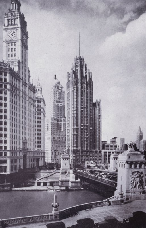 Chicago: Boulevard Link Bridge, Northing North (f/w fotó) alkotó: American Photographer (after)