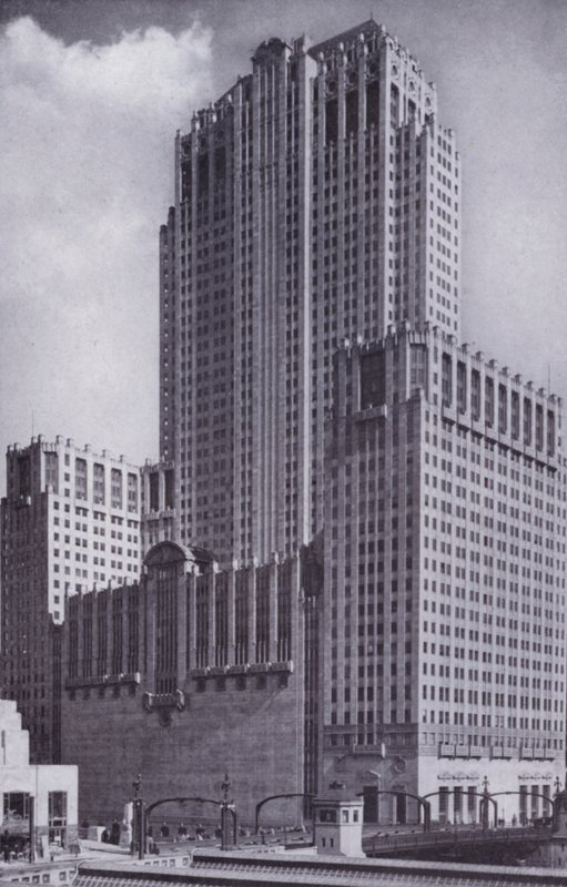 Chicago: The Civic Opera House (f/w fotó) alkotó: American Photographer (after)