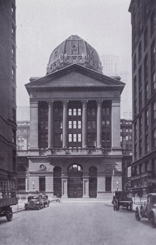 Chicago: A Szövetségi épület, East Wing (f/w fotó) alkotó: American Photographer (after)