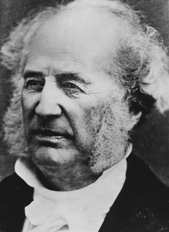 Cornelius Vanderbilt, portré (f/w fotó) alkotó: American Photographer (after)