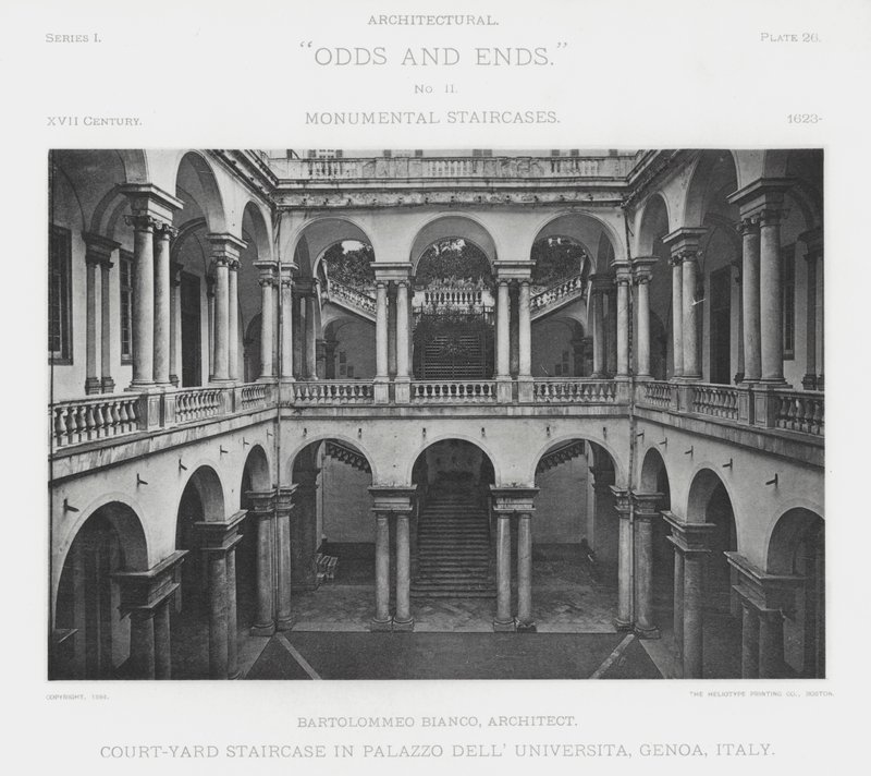 Court-Yard lépcsőház a Palazzo Dell 