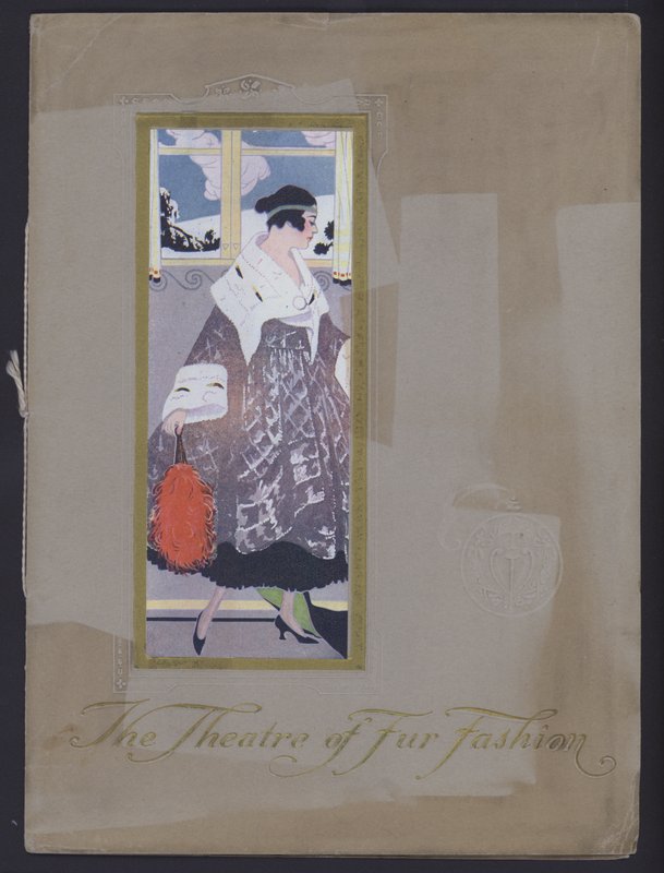 A Theatre of Fur Fashion borítója, 1914 körül. (f/w fotó) alkotó: American Photographer (after)