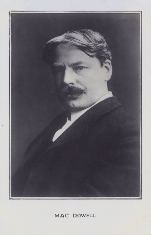 Edward MacDowell amerikai zeneszerző (f/w fotó) alkotó: American Photographer (after)