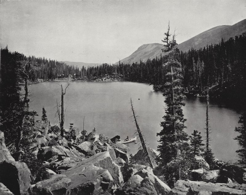 Green Lake, Colorado (f/w fotó) alkotó: American Photographer (after)