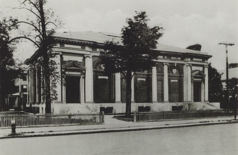 Harvard Egyetem: New Lecture Hall (f/w fotó) alkotó: American Photographer (after)
