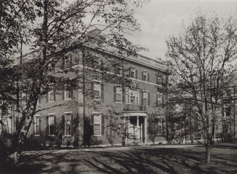 Harvard Egyetem: Lowell elnök rezidenciája (f/w fotó) alkotó: American Photographer (after)