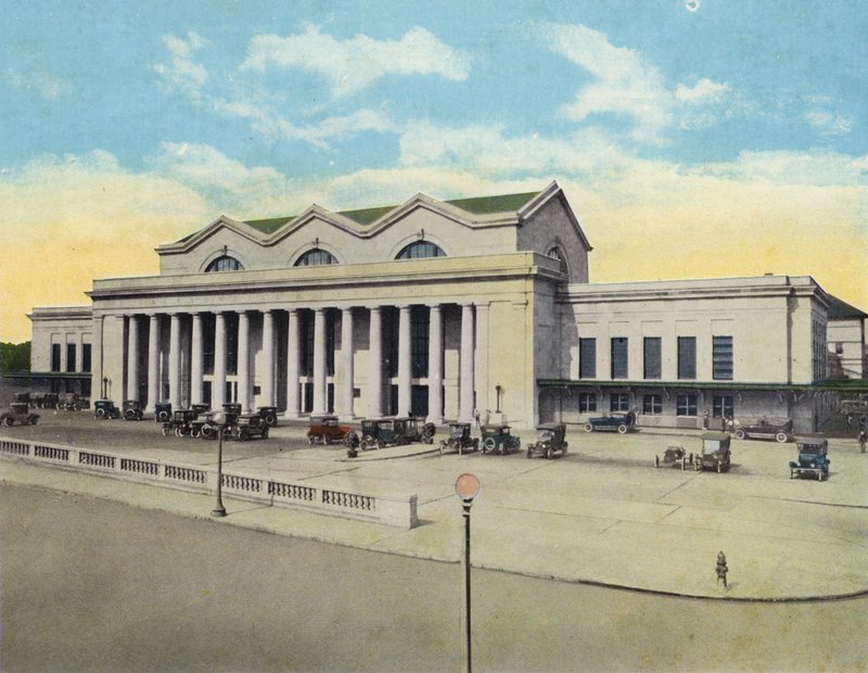 New Union Terminal Building, Jacksonville, Florida (fénykép) alkotó: American Photographer (after)