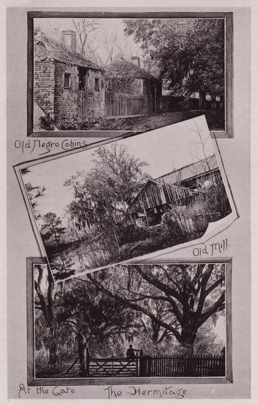 Régi rabszolgakabinok; Old Mill; A kapunál; Az Ermitázs (f/w fotó) alkotó: American Photographer (after)