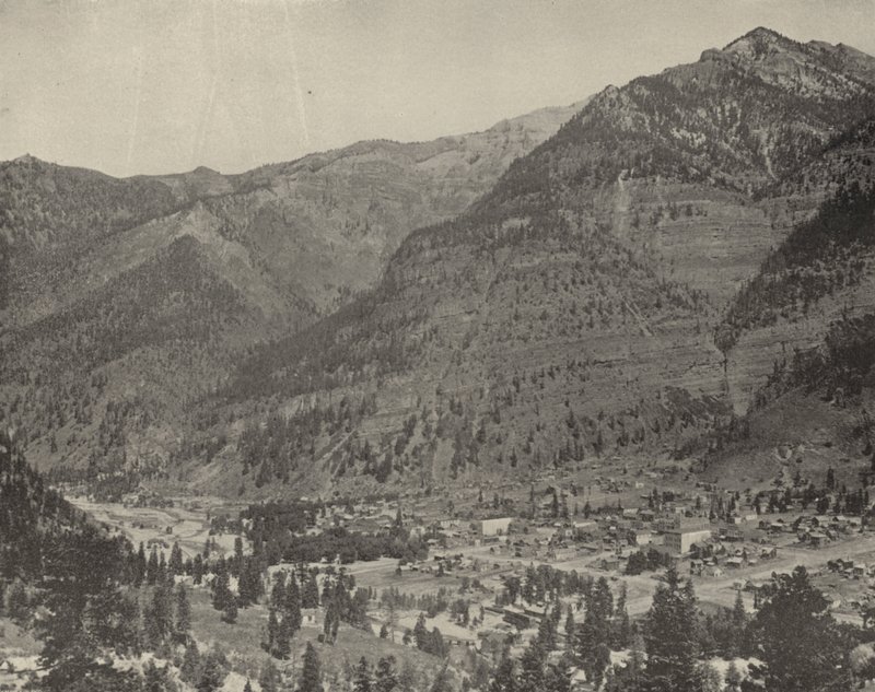 Ouray, Colorado (f/w fotó) alkotó: American Photographer (after)