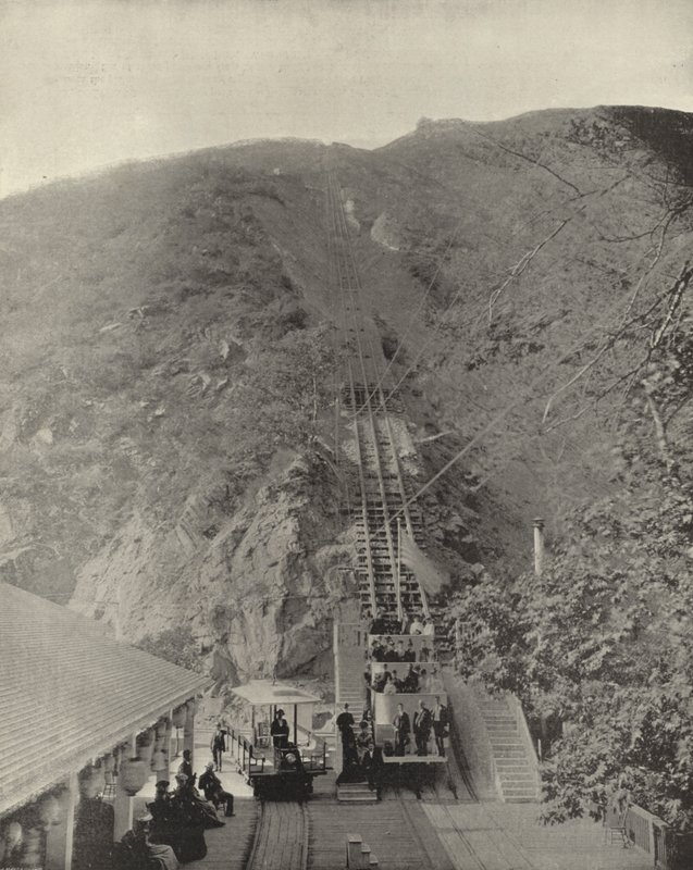 Pasadena Mountain Railway, California (f/w fotó) alkotó: American Photographer (after)
