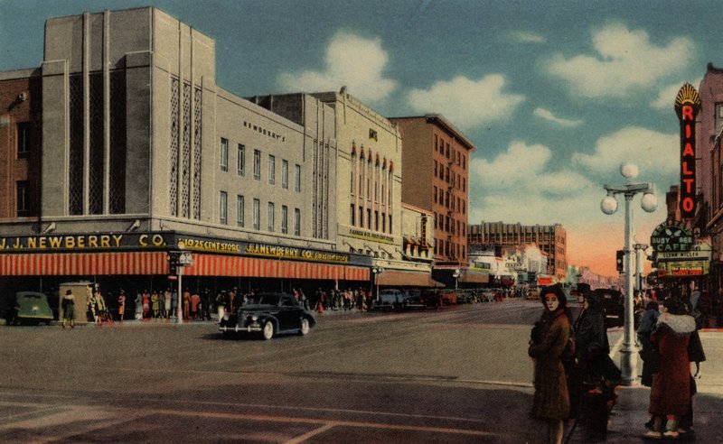 Phoenix, Arizona: Washington Street, a városházától keletre (fotó) alkotó: American Photographer (after)