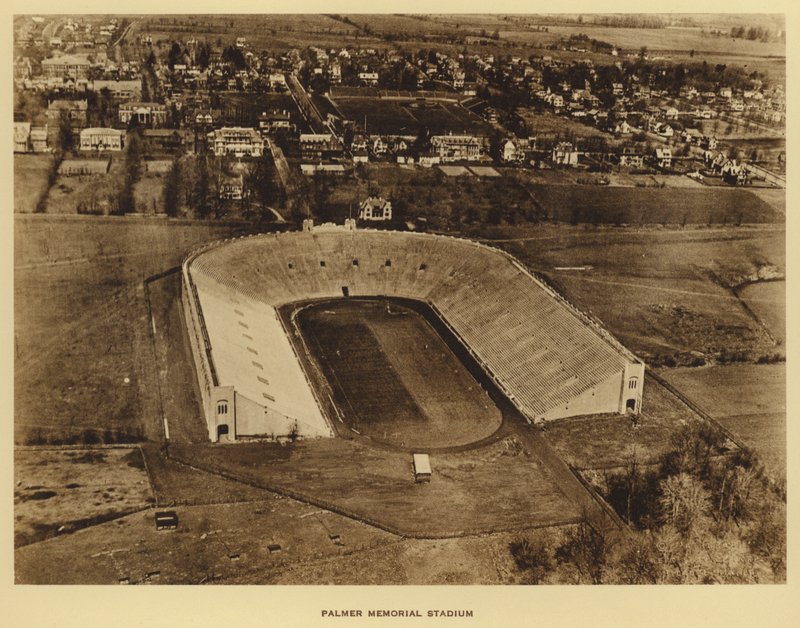 Princetoni Egyetem: Palmer Memorial Stadion (f/w fotó) alkotó: American Photographer (after)