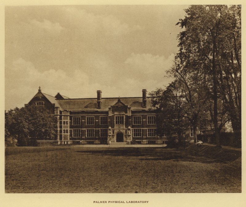 Princetoni Egyetem: Palmer Physical Laboratory (f/w fotó) alkotó: American Photographer (after)