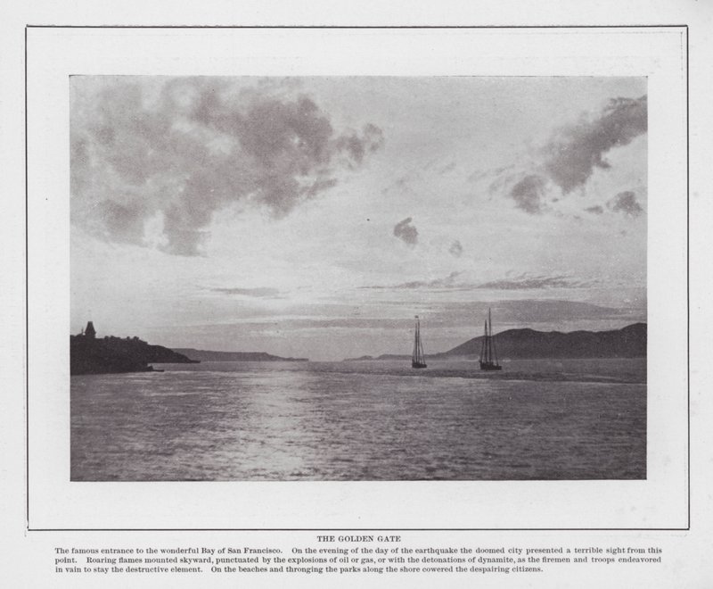 San Francisco: Golden Gate (fekete-fehér fotó) alkotó: American Photographer (after)