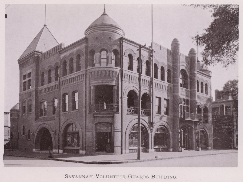 Savannah Volunteer Guards Building (f/w fotó) alkotó: American Photographer (after)