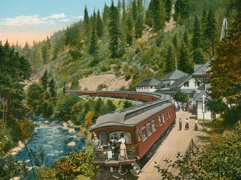Shasta Springs, Kalifornia (fotó) alkotó: American Photographer (after)
